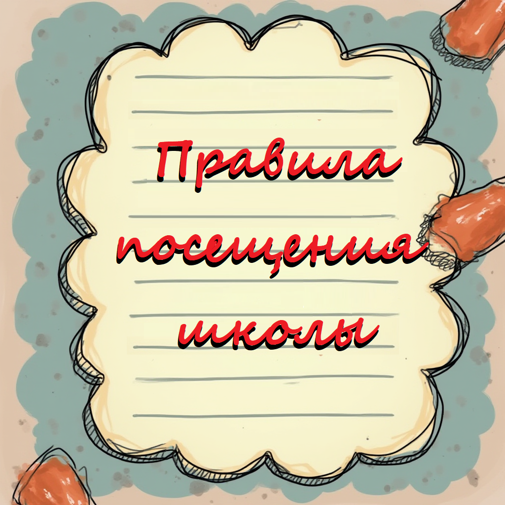 Правила посещения школы.